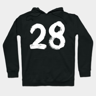 Number 28 Hoodie